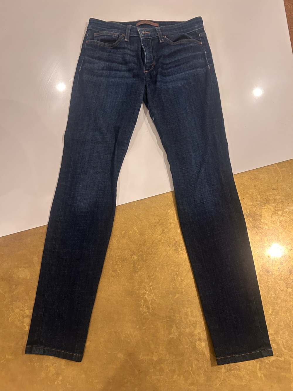 Women’s Joes Dark Blue Stretch Denim Jeans Petite Skinny size 28